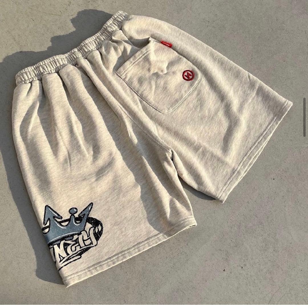 最大84%オフ! 9090 King Logo Pigment Sweat Half Pants