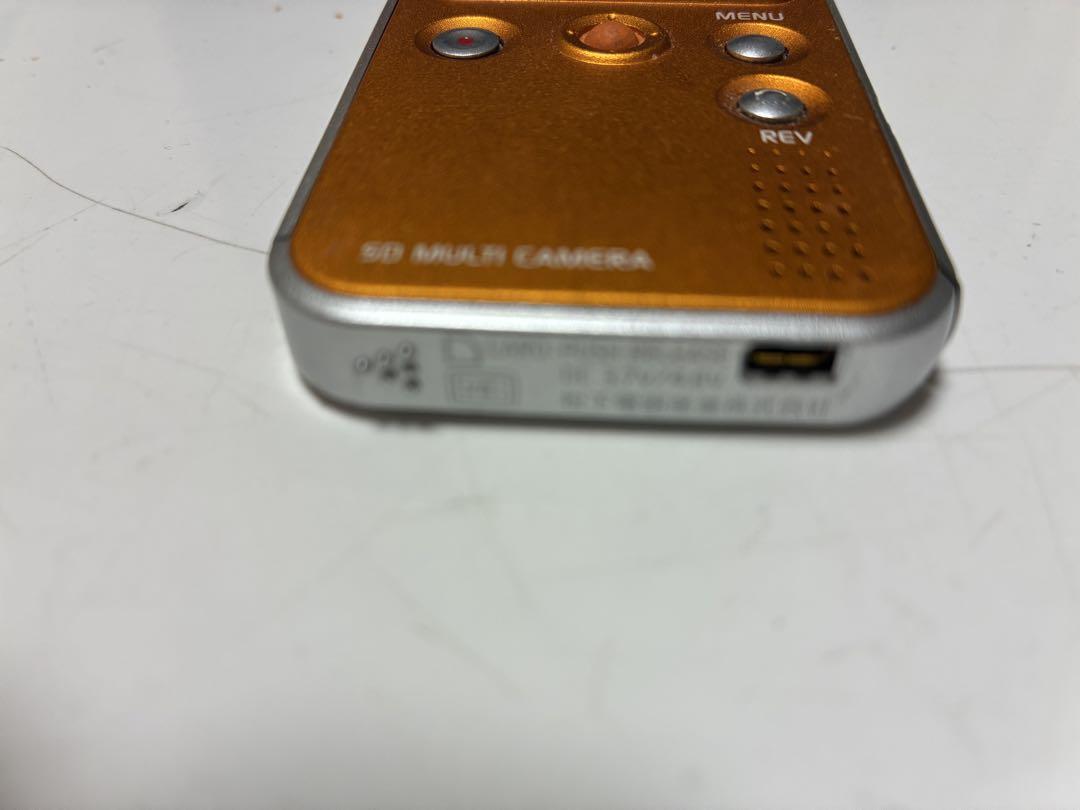 Panasonic D-snap オレンジ SDマルチカメラ