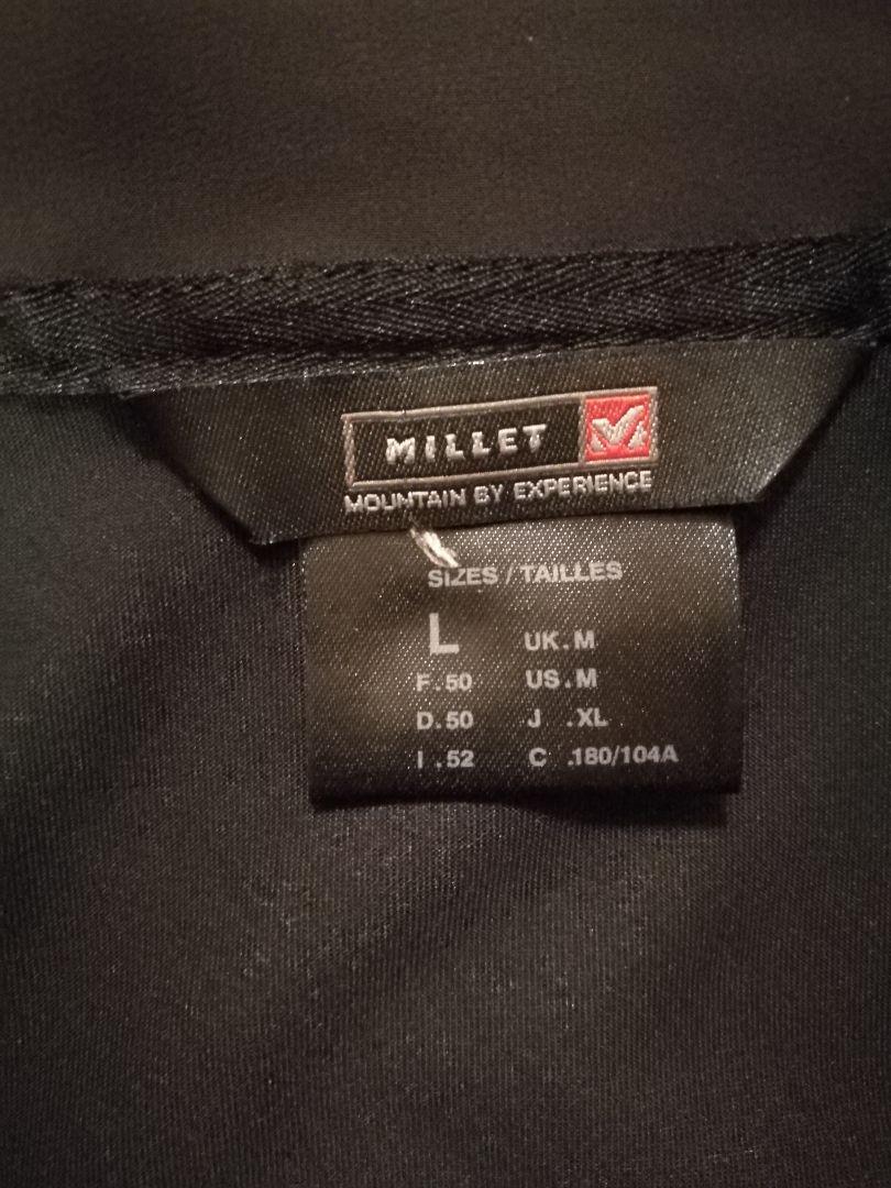 難あり【値下げ】MILLET ウインドストッパー ソフトシェルジャケット