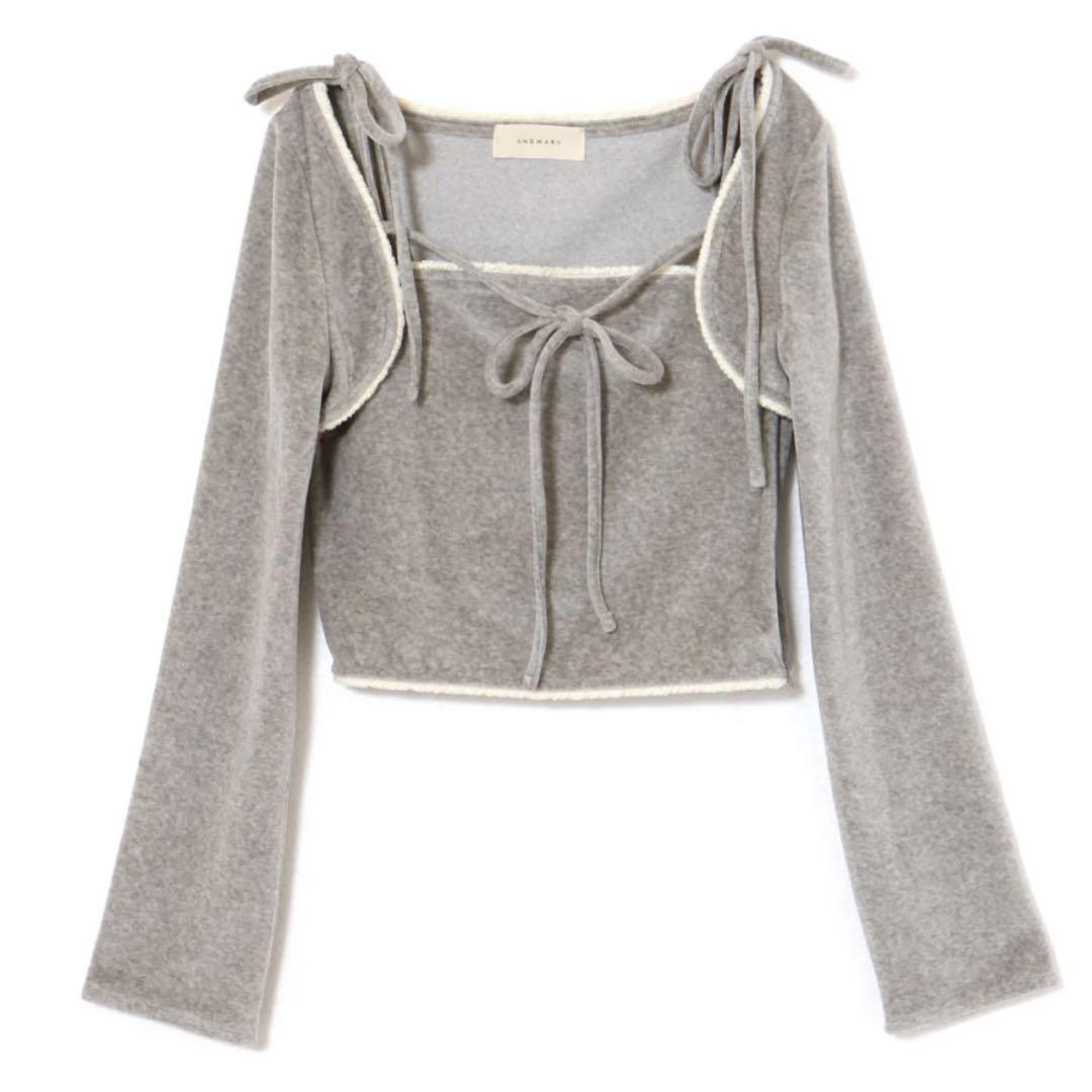 AND MARY アンドマリー Mila cardigan set