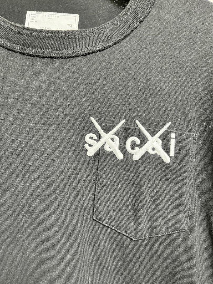 Sacai × KAWS/サカイ × カウズ 21AW ロングスリーブTシャツ