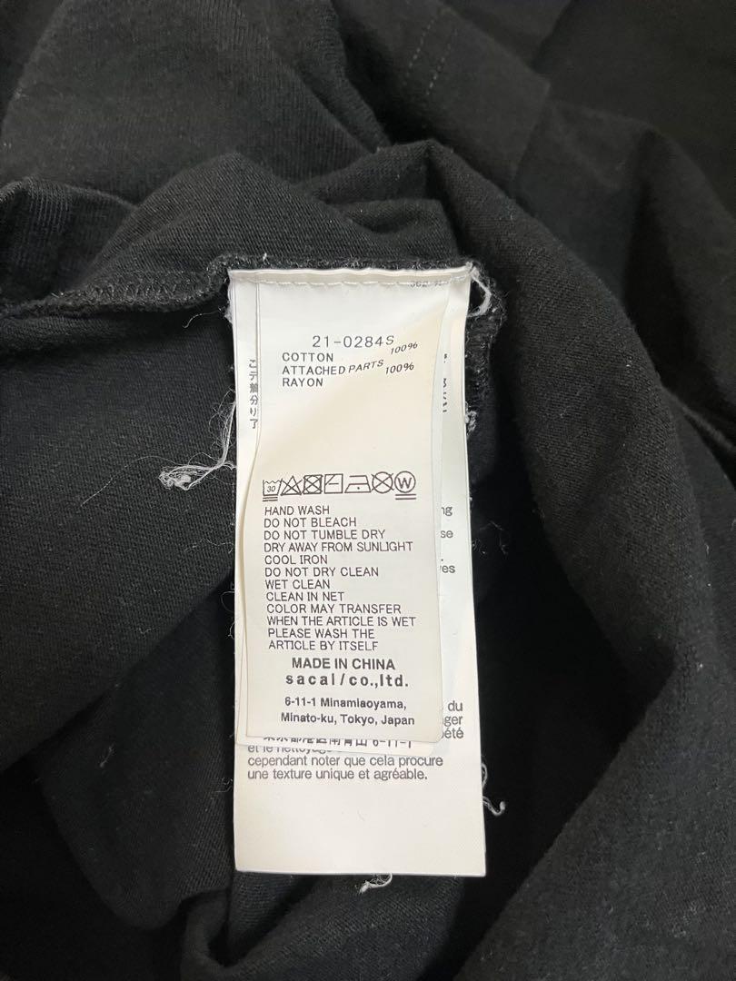 Sacai × KAWS/サカイ × カウズ 21AW ロングスリーブTシャツ