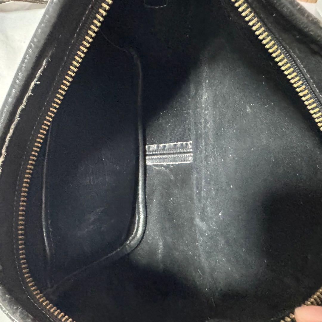 old coach ハンドバッグ ワンショルダーバッグ レザー ブラック