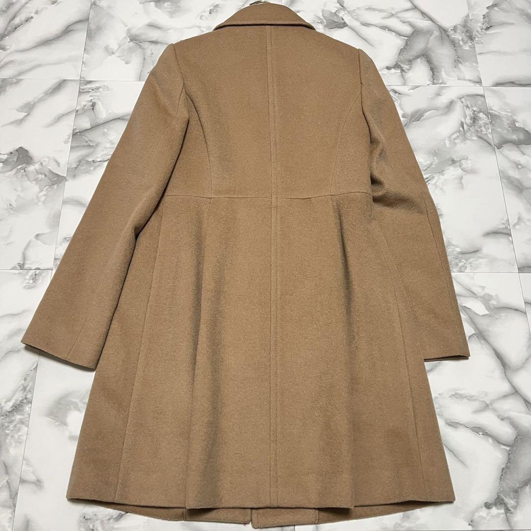 Paulsmith ポールスミス 黒 ベルベット ロングコート L
