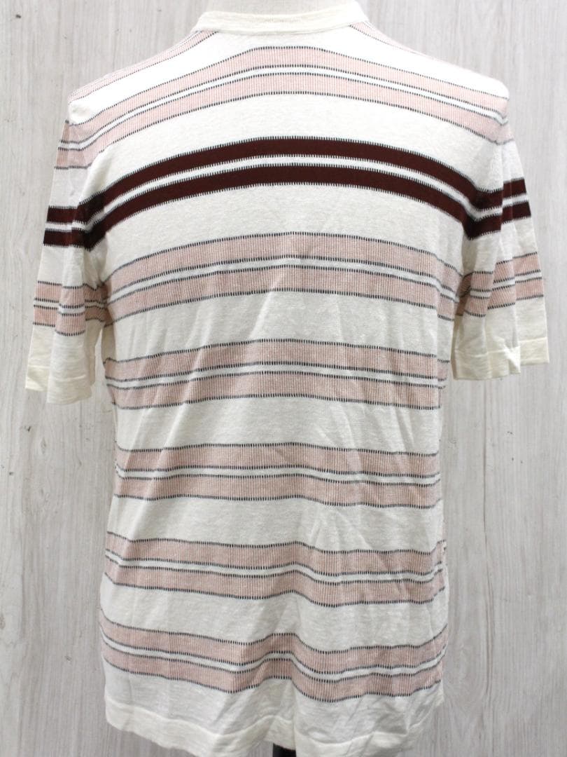 HERMES エルメス ボーダーカットソー 半袖 SサイズS・HERMES