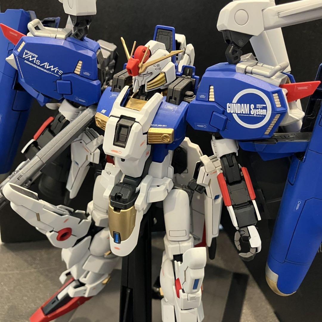 パルすけ　ガンプラ　MG Ex-s ガンダム　塗装済み　完成品