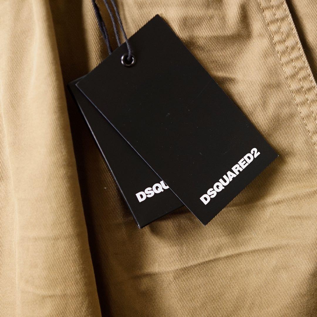 高評価! 新品8.4万DSQUARED2ディースクエアードカーゴパンツ48/W80