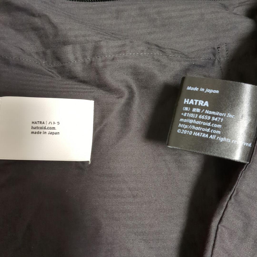 Tri Bag MA black ハトラ HATRA　ナイロン ショルダーバッグ