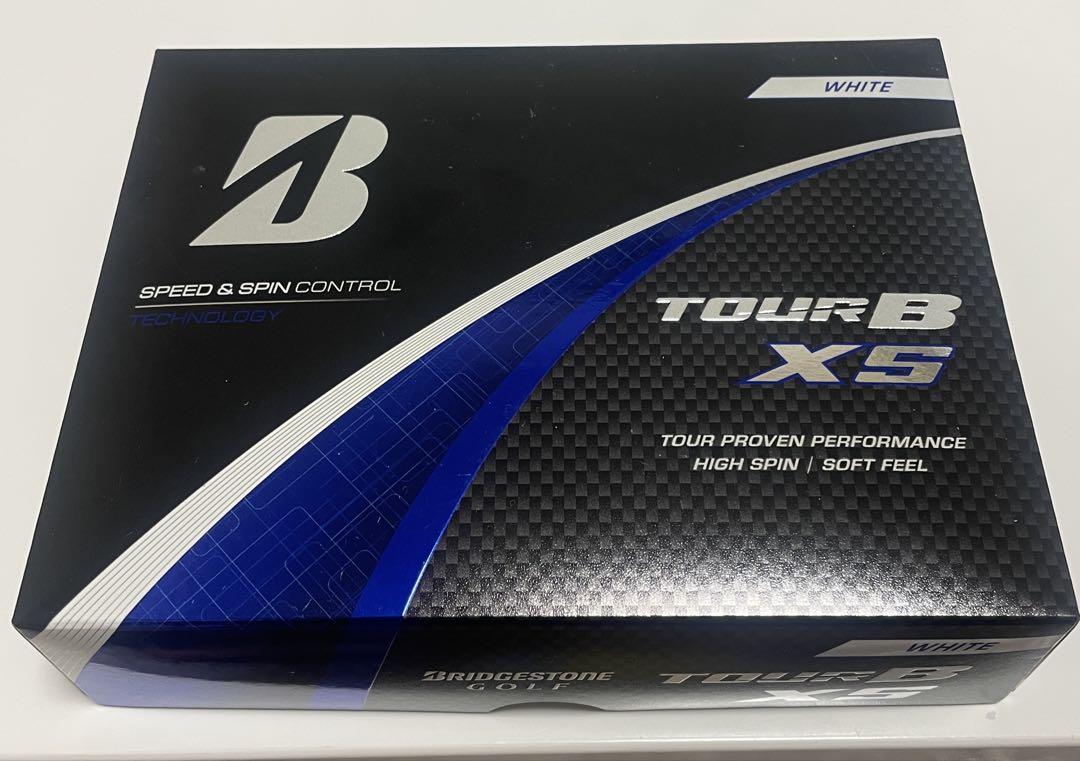 BRIDGESTONE TOUR B XS ゴルフボール　ホワイト　最新