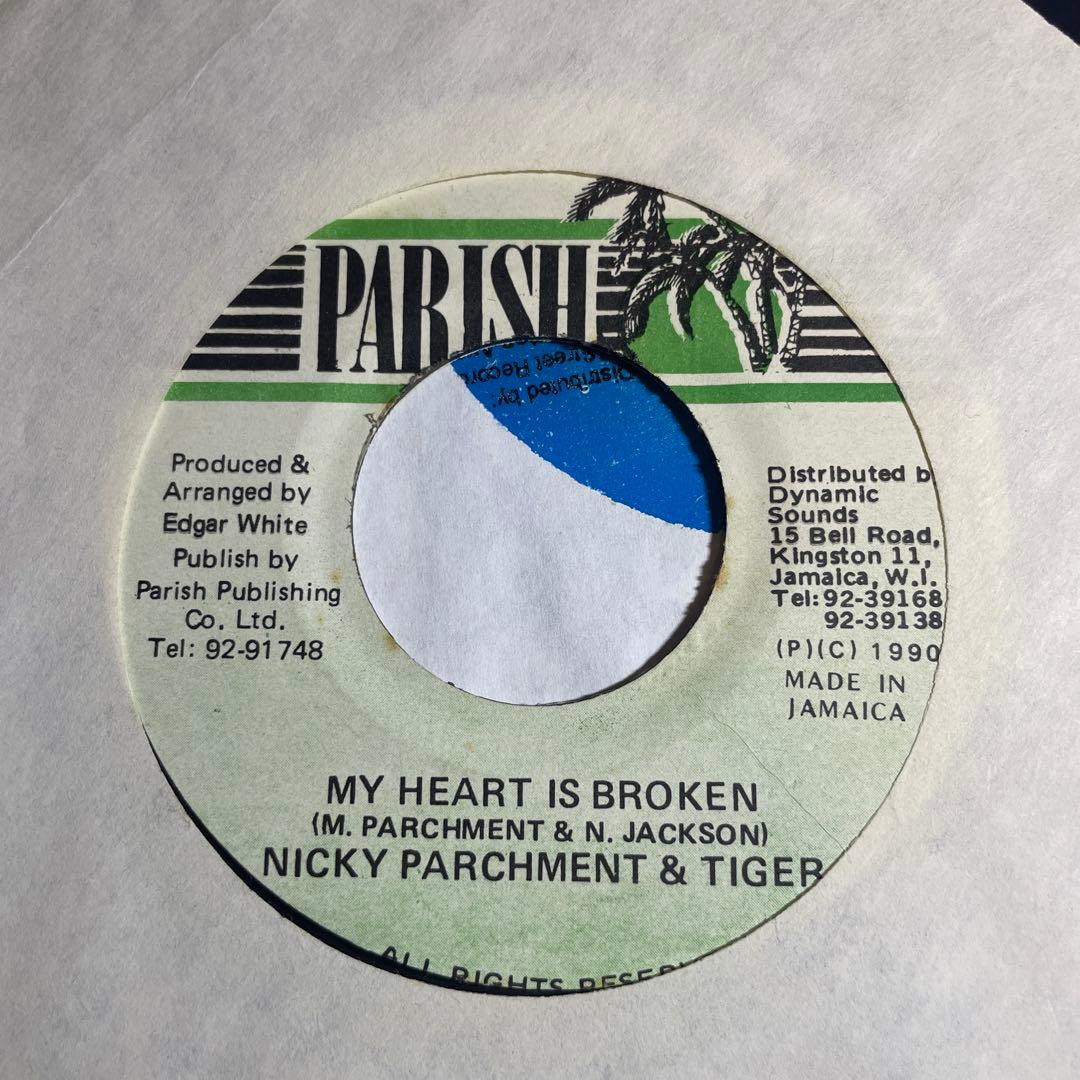 NICKY & TIGER MY HEART IS BROKEN レゲエ - メルカリ