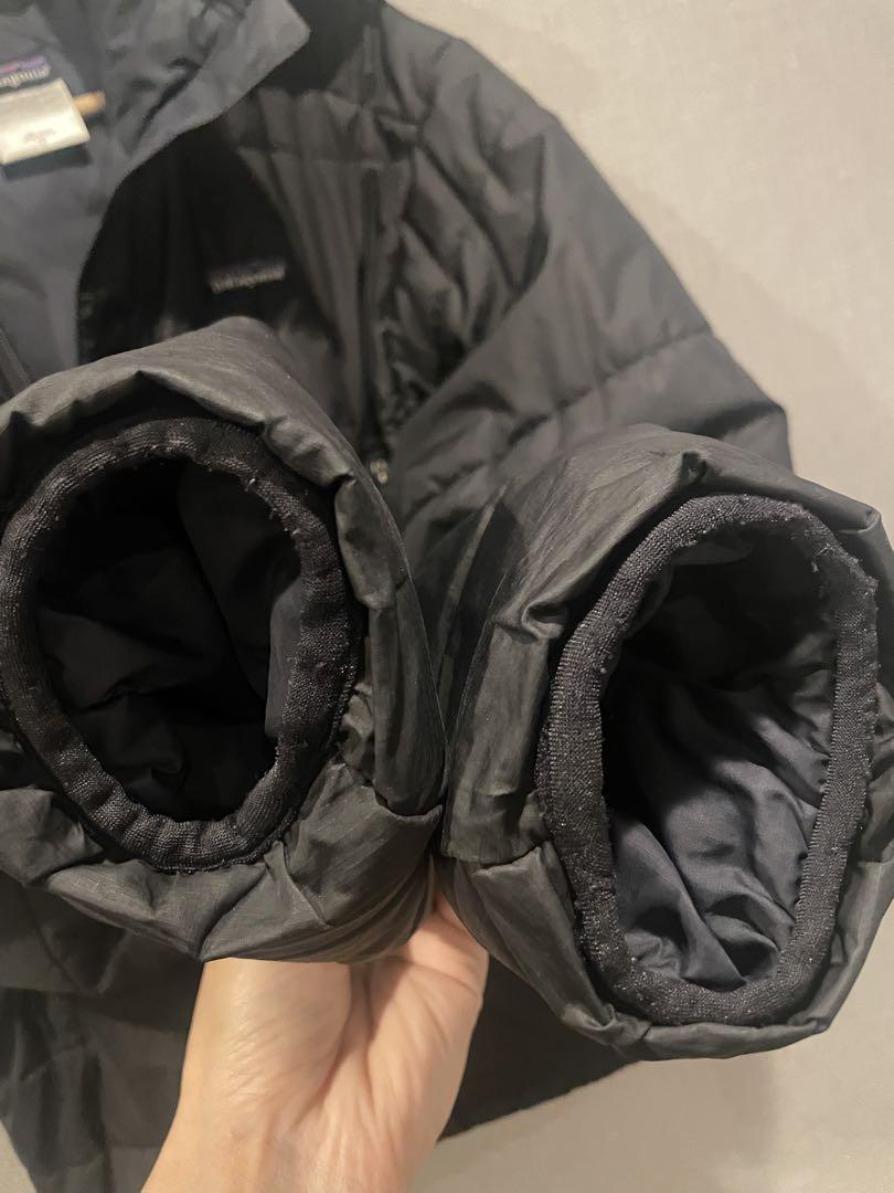 patagonia パフジャケット　ダスパーカ　古着　ヴィンテージ　ブラック