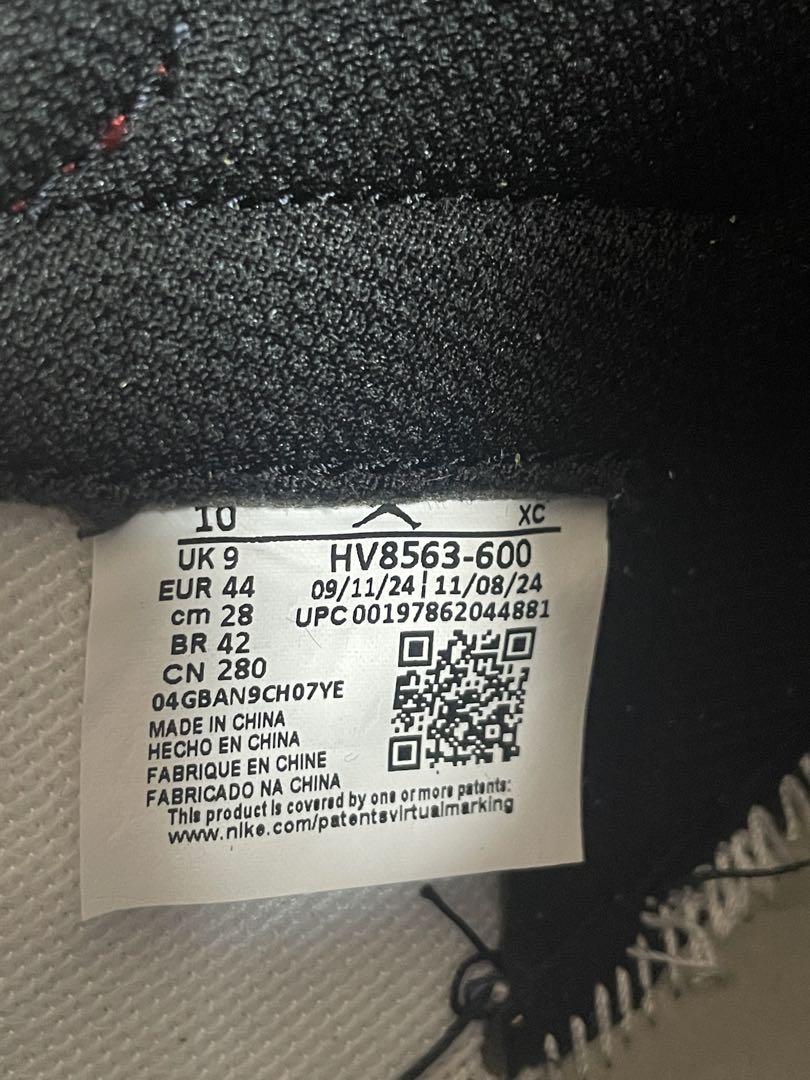 靴 union jordan 1 28.0