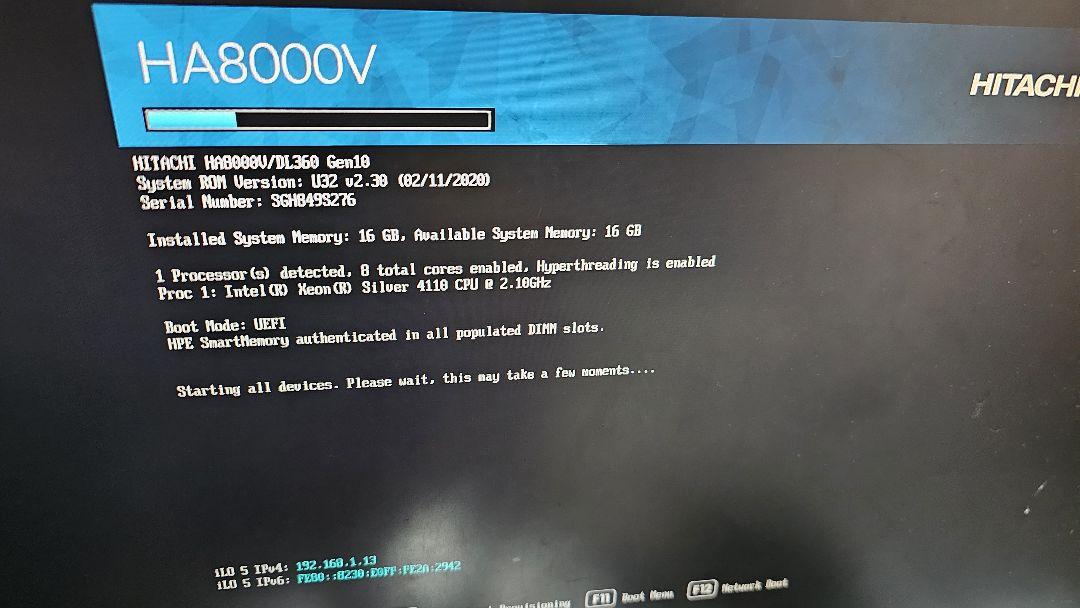 サーバー Hitachi HA8000V DL360 Gen10 HPE OEM