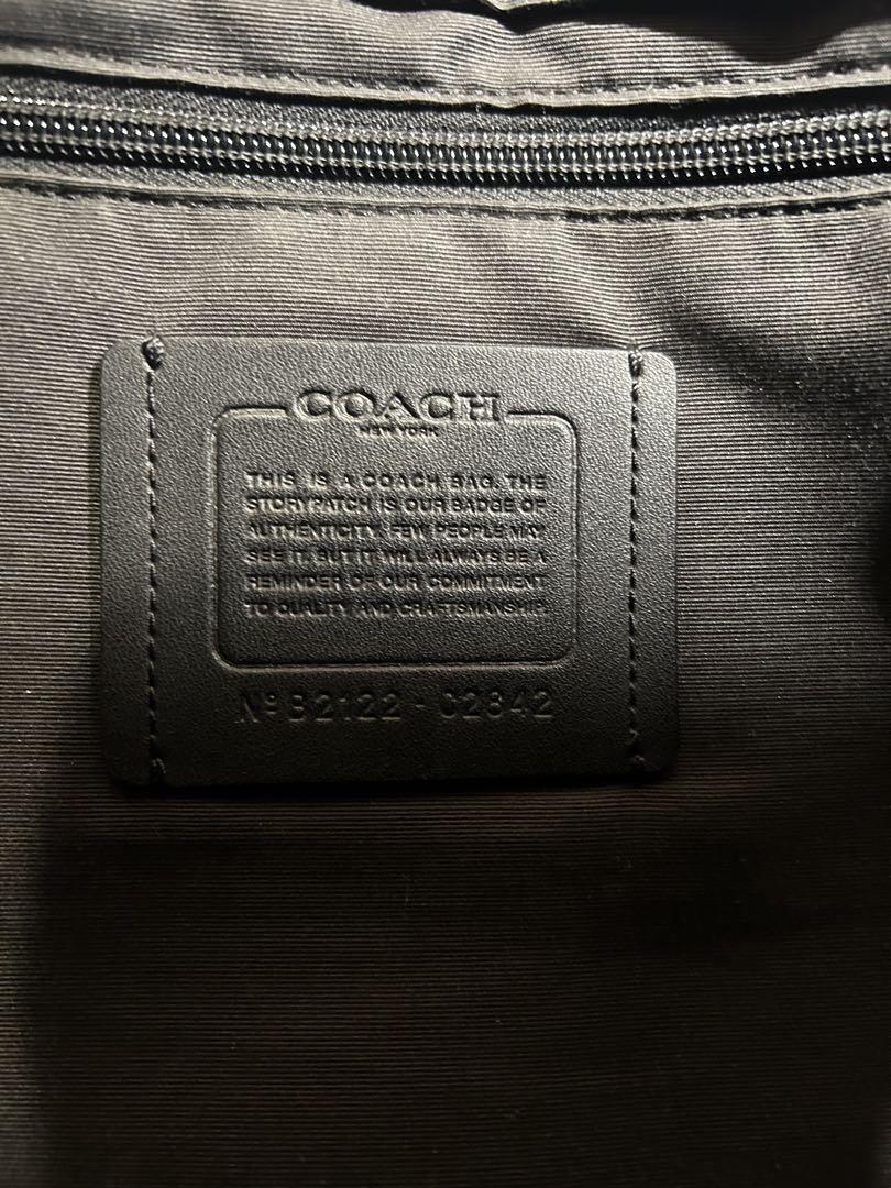 COACH ビジネスバッグ ネイビー