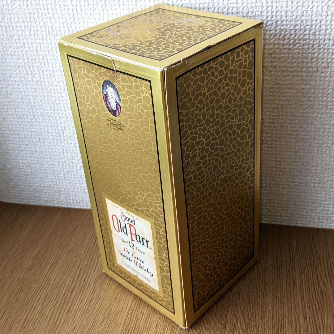 オールドパー　デラックス　12年　750ml43%　古酒未開栓　箱あり
