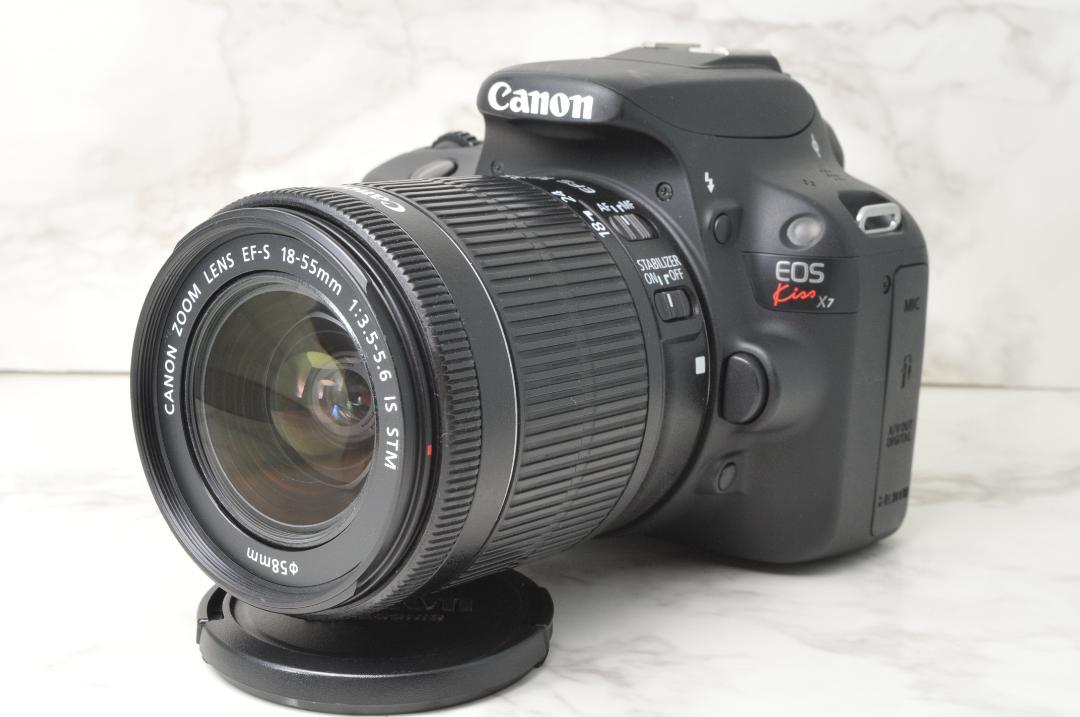 ショット数少なめ❣️Canon EOS Kiss X7⭐️スマホ転送 動画 カメラ