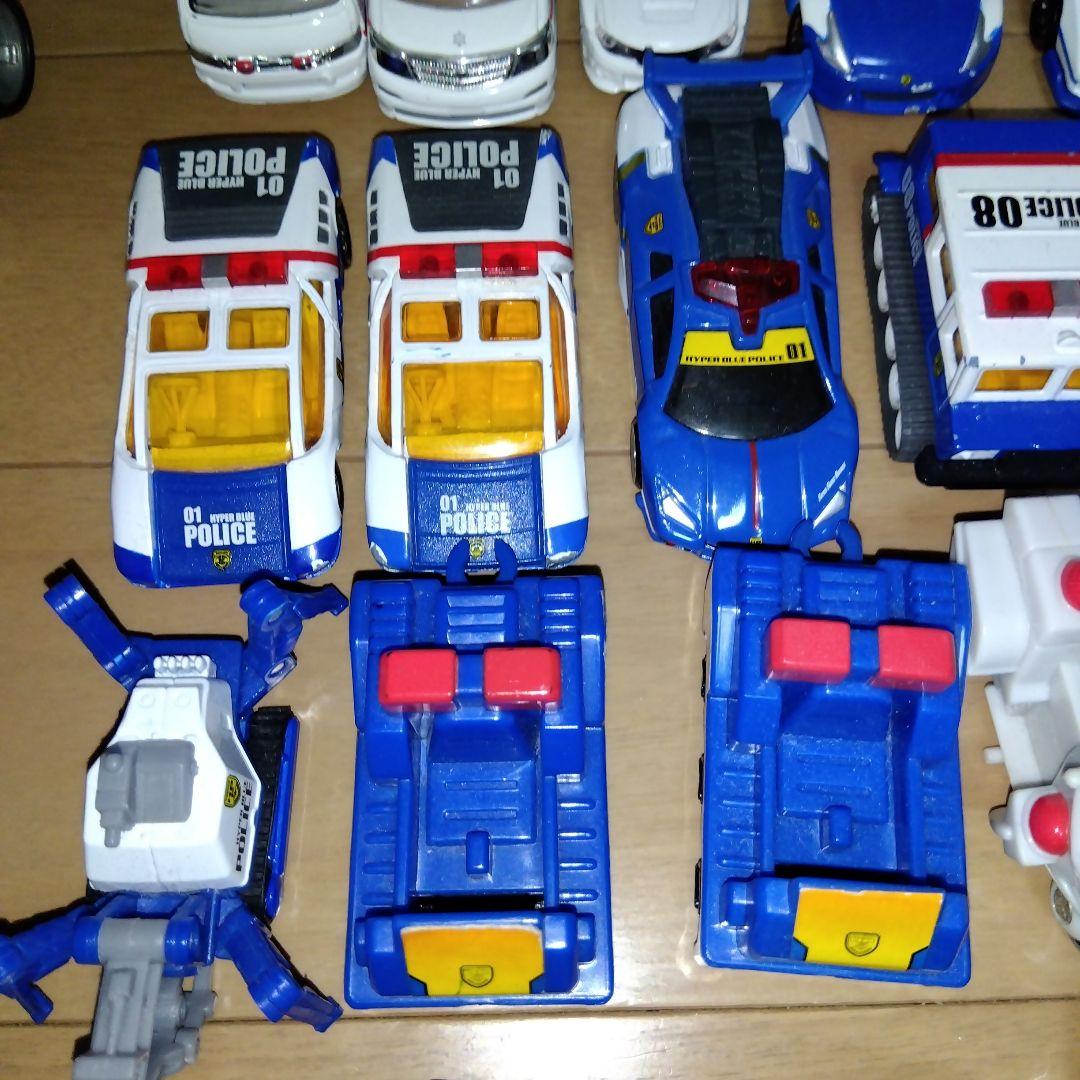 ハイパーブルーポリス 01号＆03号＆ガードナー＆キッズ16体