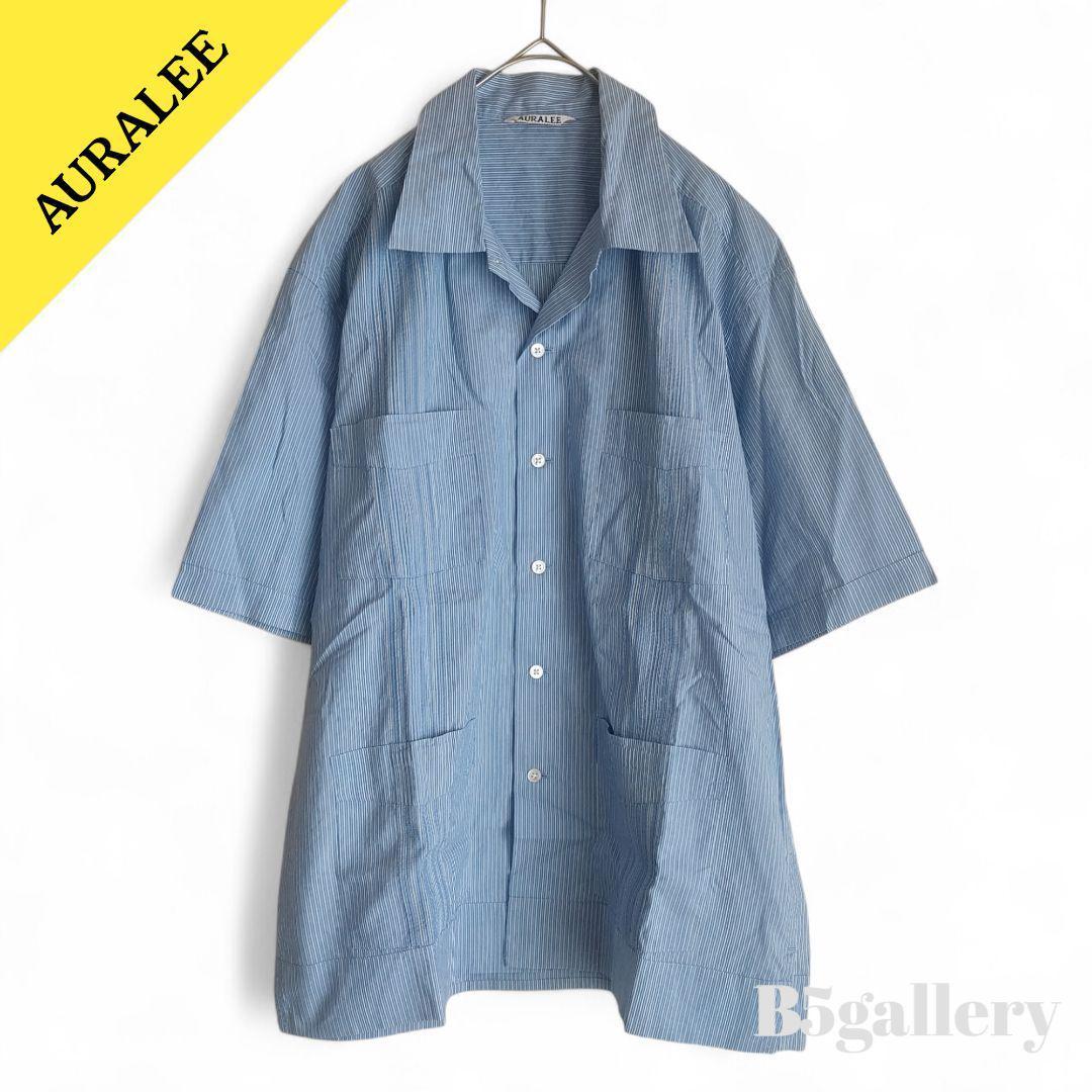 O*A様 AURALEE A9SS02FS FINX SILK STRIPE C