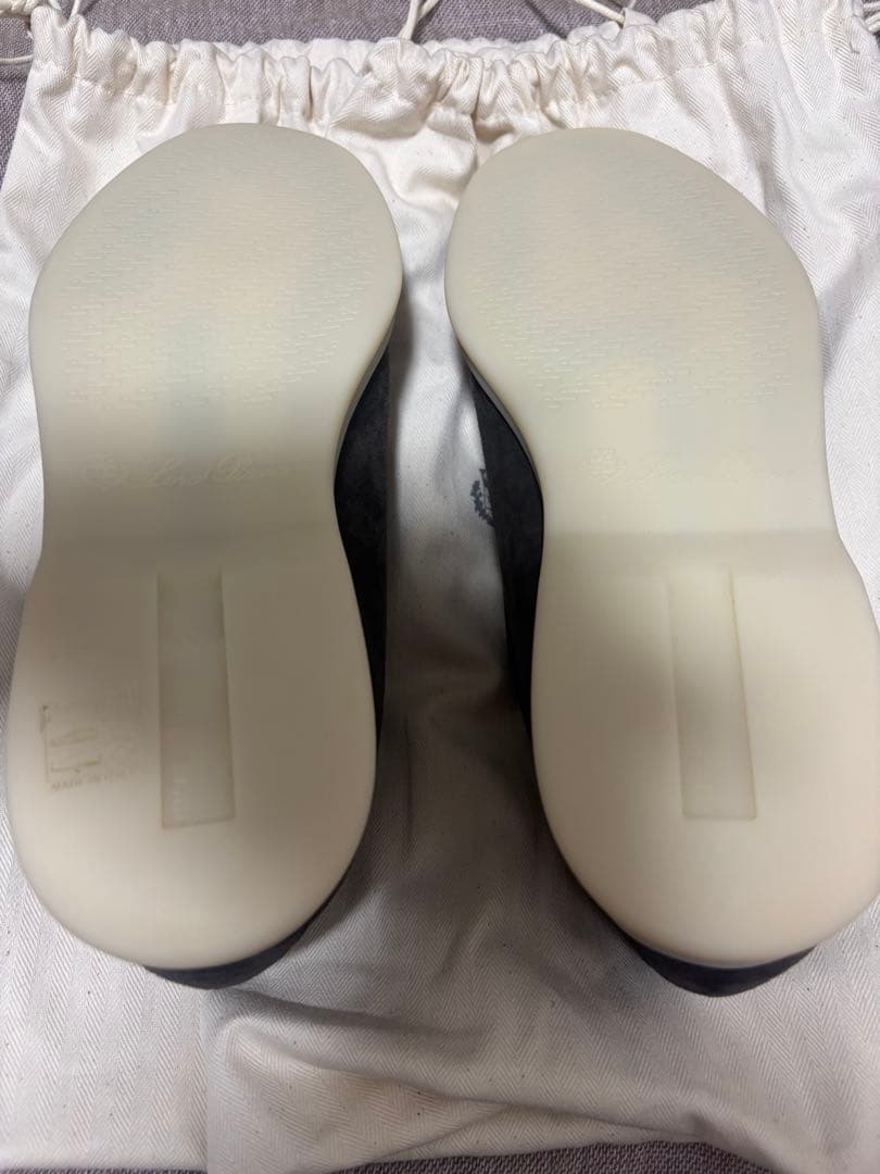 新品未使用Loro Piana オープン・ウォーク・アンクルブーツ