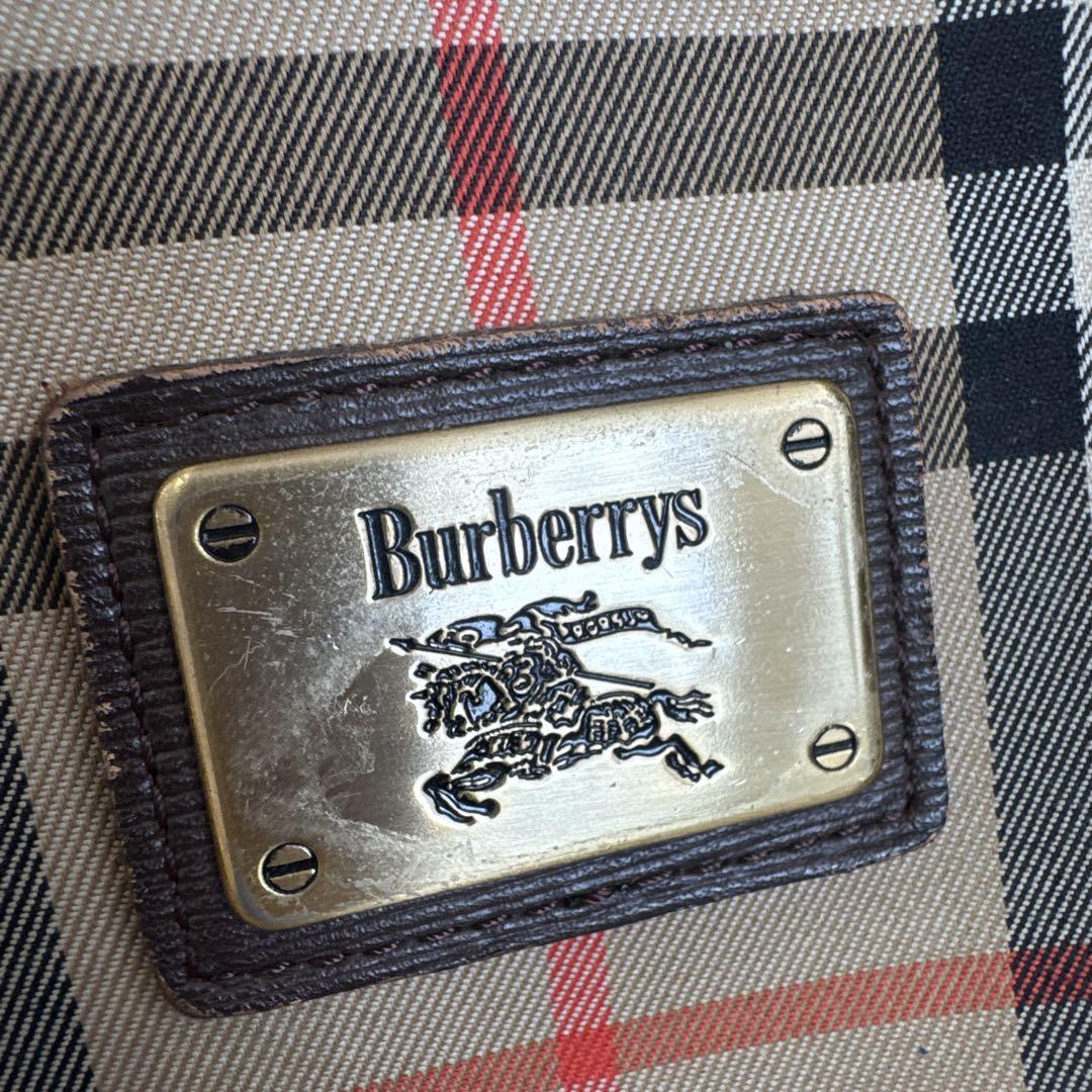 Burberrys チェック柄 トートバッグ