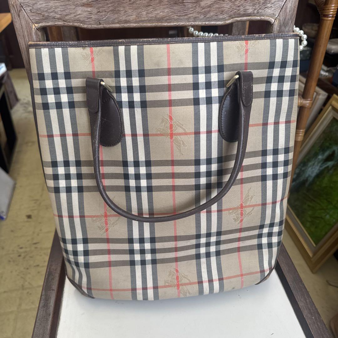 Burberrys チェック柄 トートバッグ