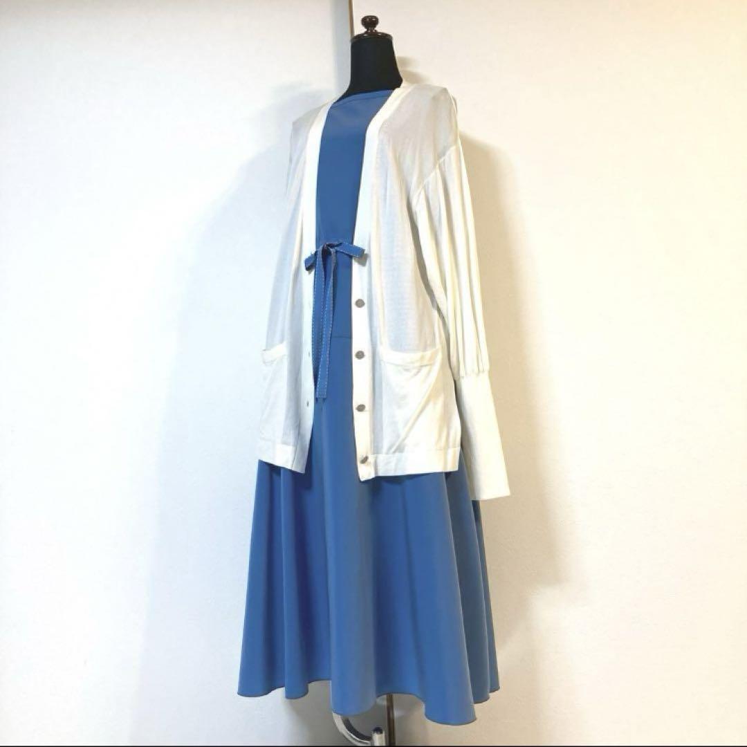 美品♡¥74,520♡FOXEY シアーロングカーディガン(Ｆ)