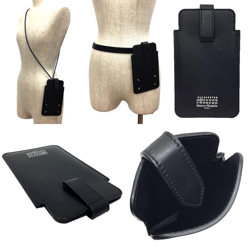 訳あり Maison Margiela レザー スマホケース 黒 aq11603 訳あり Maison Margiela レザー スマホケース 黒 aq11603 - メルカリ