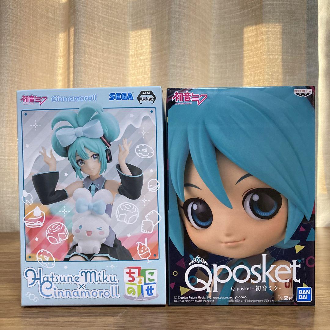 初音ミク シナモロール ちょこのせ フィギュア Amazon.co.jp: セガ初音ミクシリーズちょこのせプレミアム