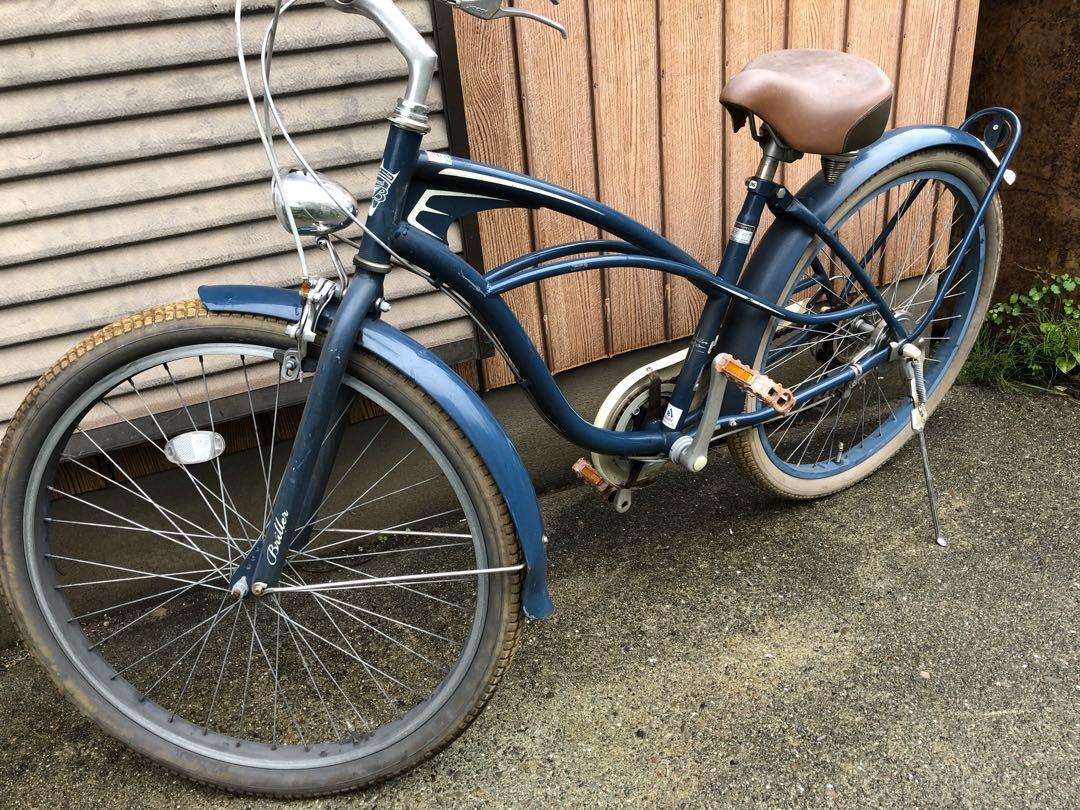 未整備　ASAHI ビーチクルーザー　26インチ　briller