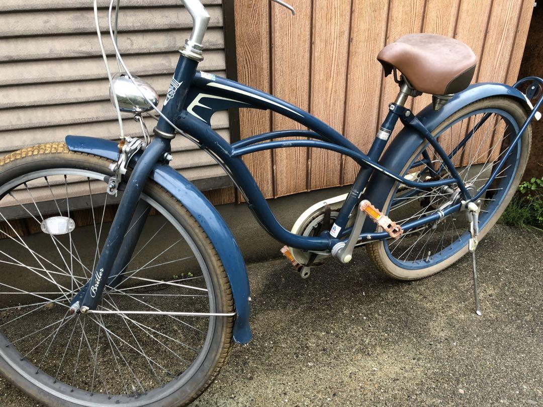 未整備　ASAHI ビーチクルーザー　26インチ　briller