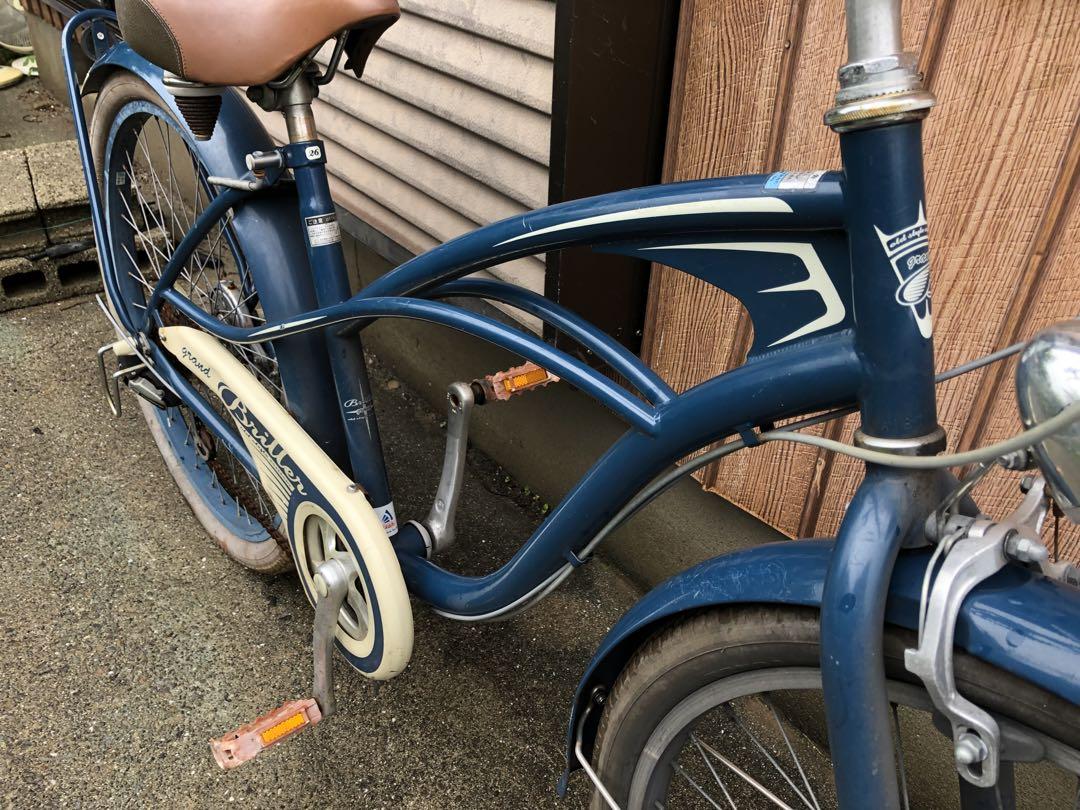 未整備　ASAHI ビーチクルーザー　26インチ　briller