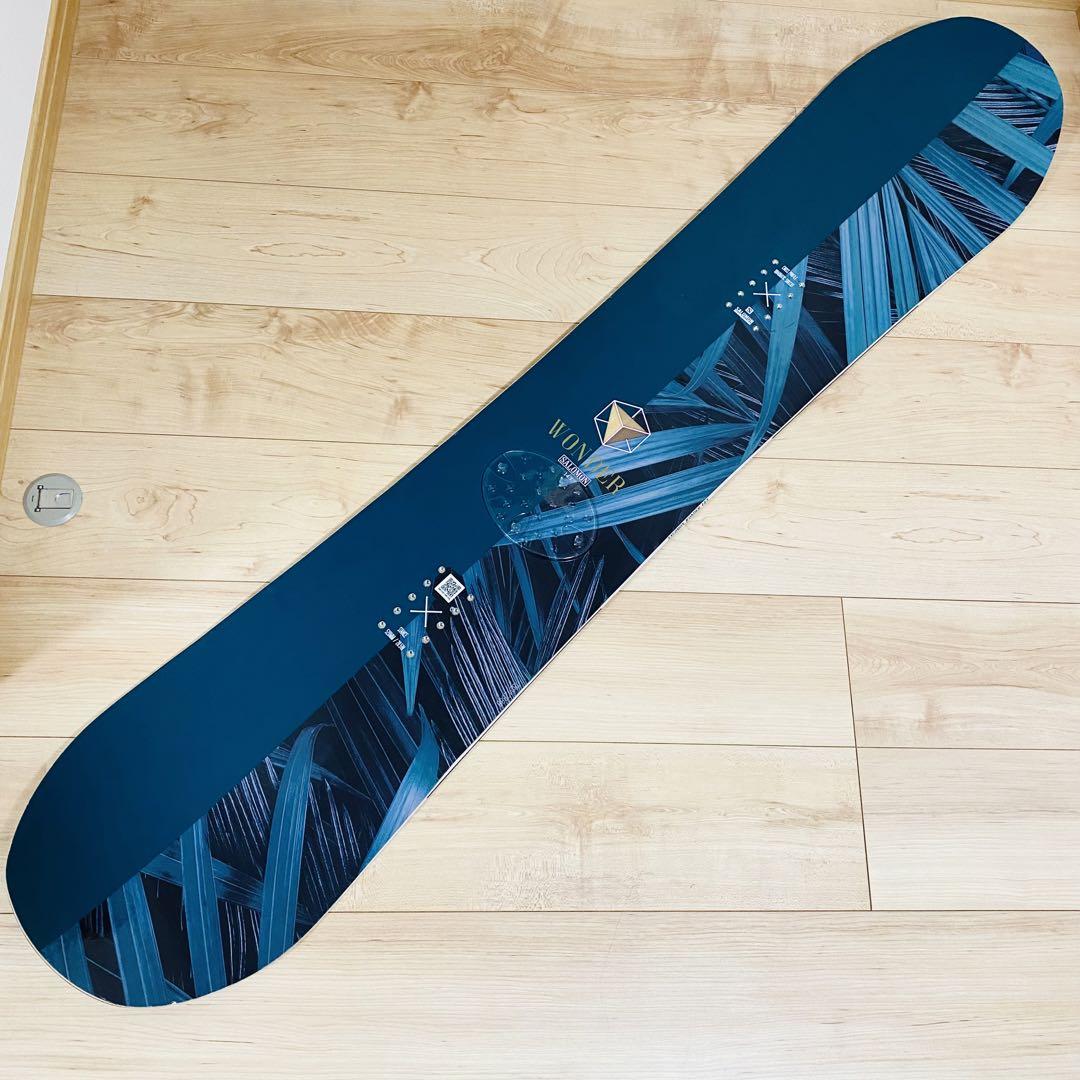 ★美品★サロモン ワンダー WONDER 18-19 スノーボード 板 143