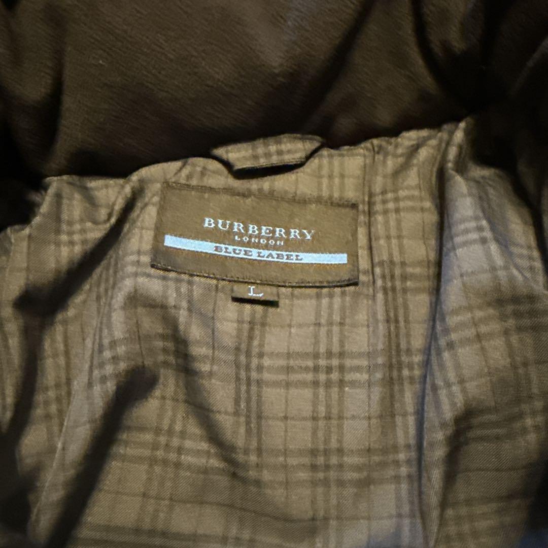 BURBERRY BLUE LABEL ダウンジャケット Lサイズ