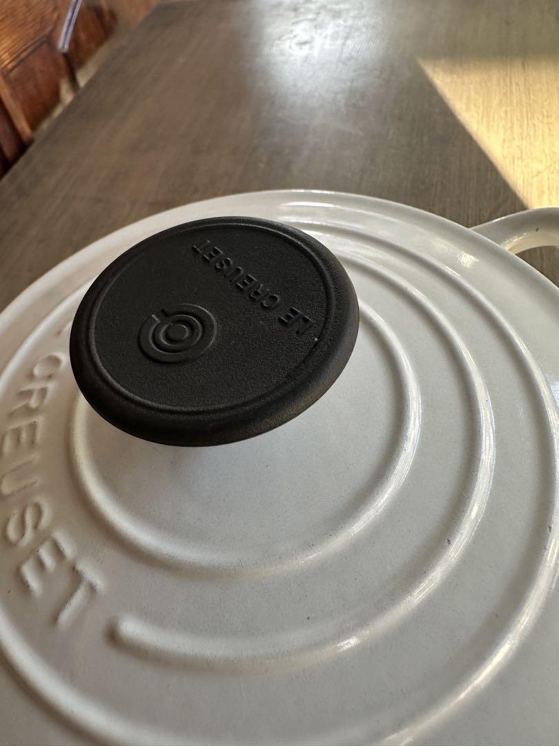 LE CREUSET 両手鍋 ホワイト 約14cm