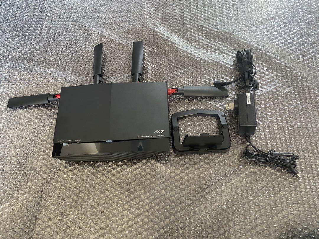 WXR-5700AX7S AX7 無線LANルーター ブラック
