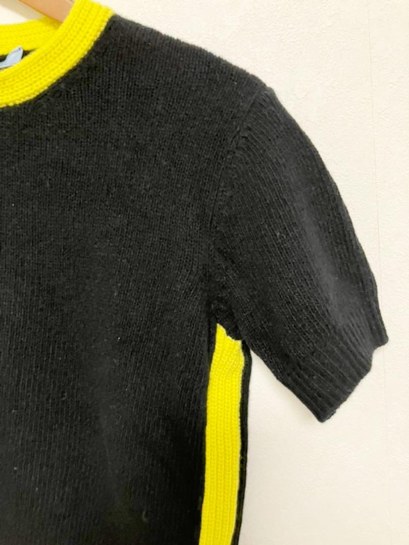 PRADA - ○新品/正規品○ PRADA フロント ロゴ ウール 半袖