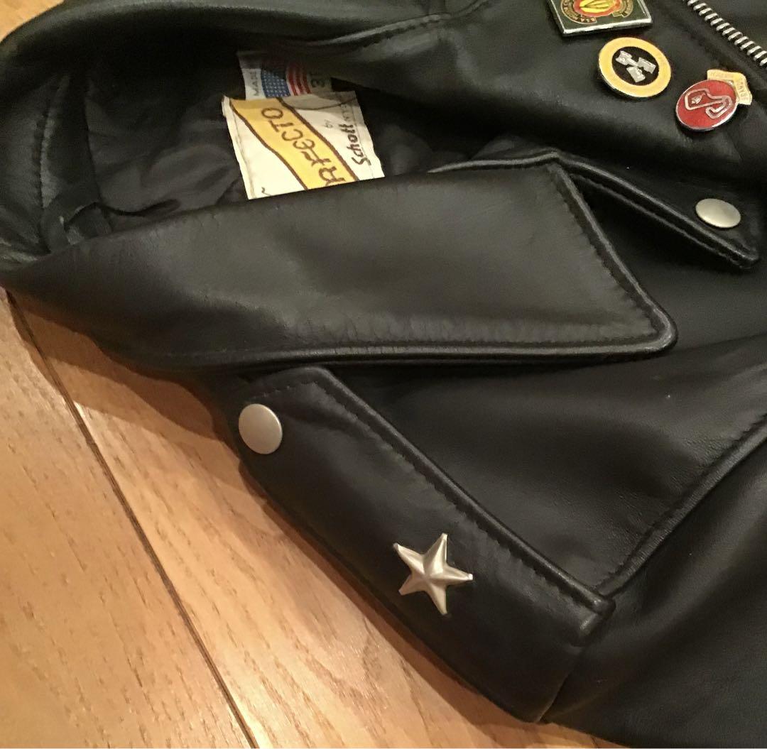 schott ショット　613 ワンスター　ライダース　36 ペイント schott ショット 613 ワンスター ライダース 36 ペイント
