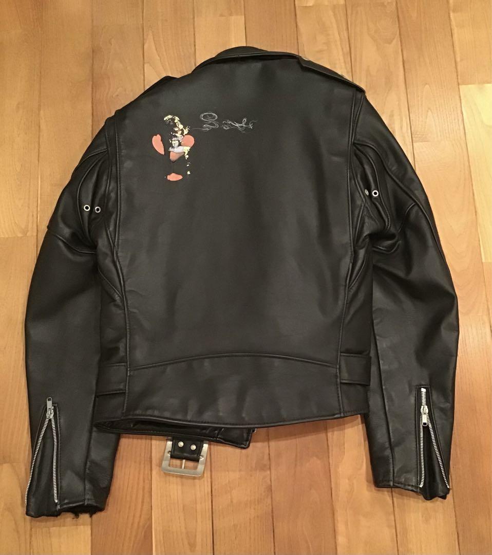schott ショット　613 ワンスター　ライダース　36 ペイント schott ショット 613 ワンスター ライダース 36 ペイント