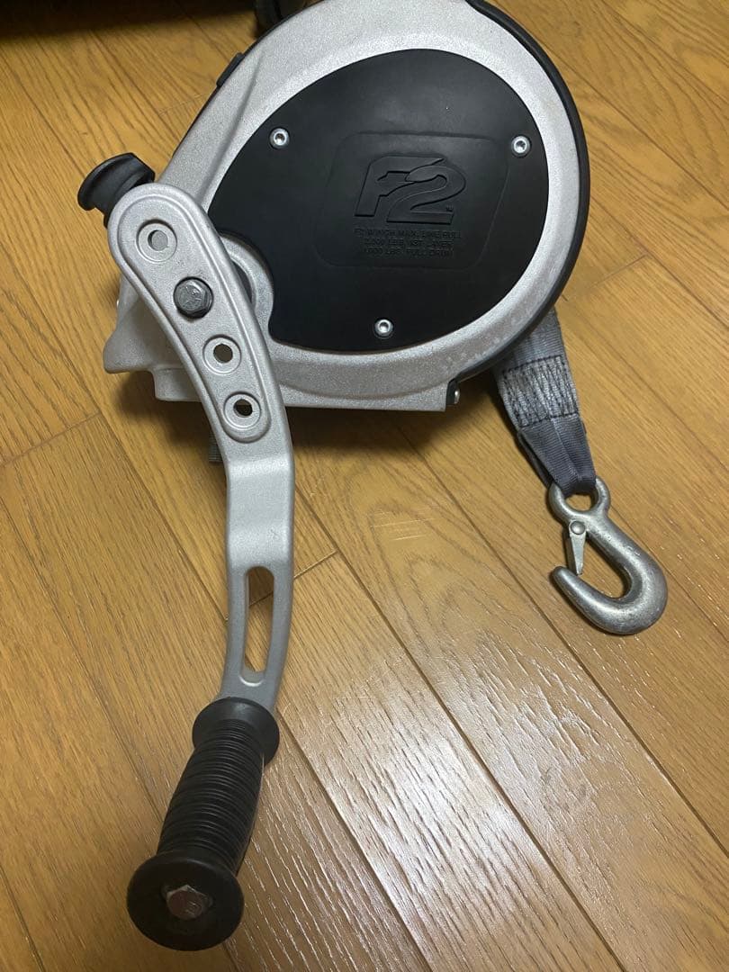 FULTON フルトン アルミ ケース ハンドウィンチ ストラップ ベルト付き傷や汚れあり