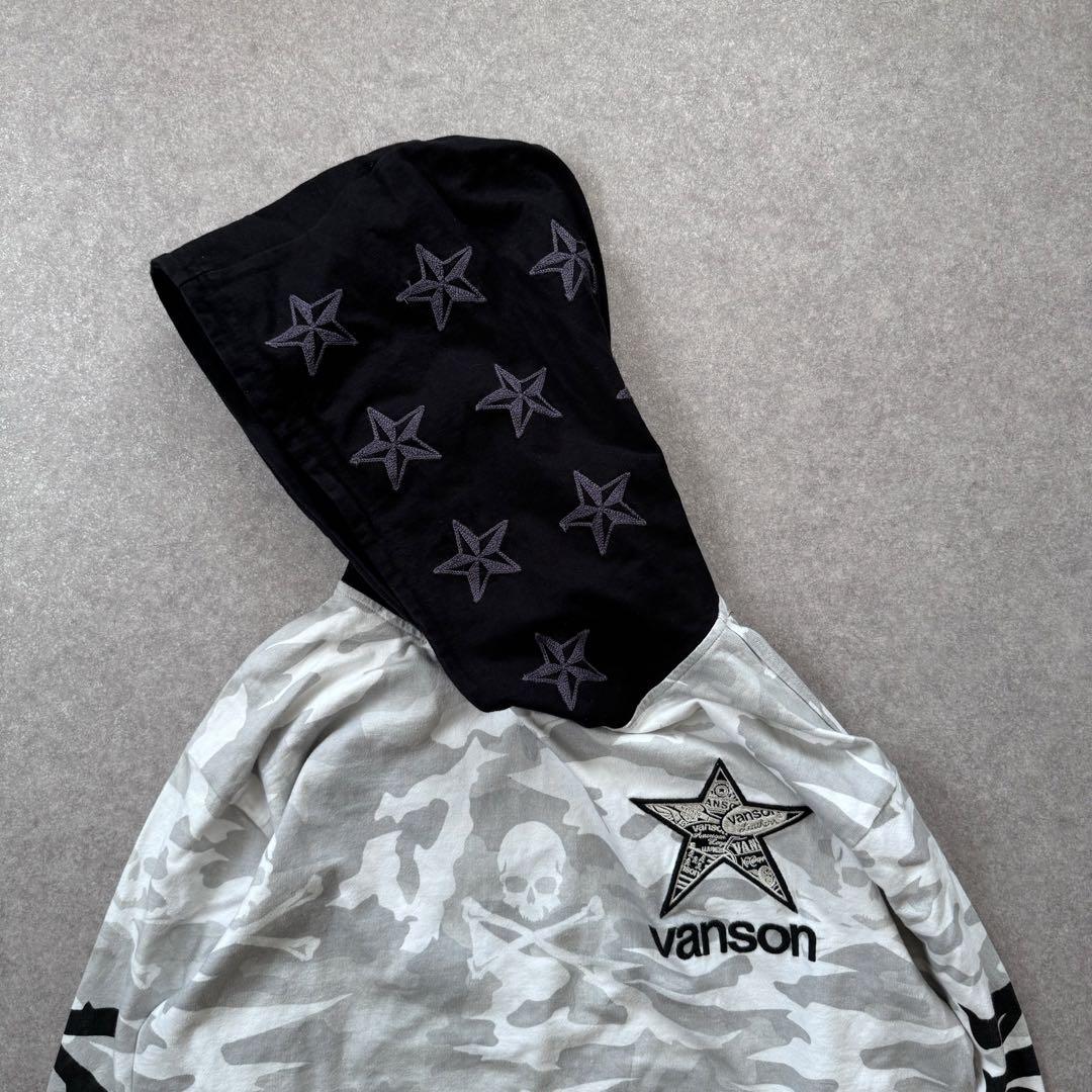 y2k vanson camouflage foodie パーカー