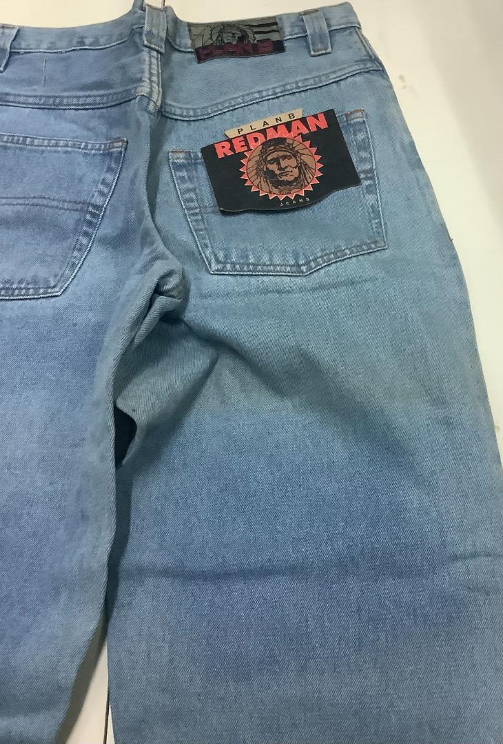 90s デッドストスケートブランドPLAN BプランＢアウトレット品ワイドバギー
