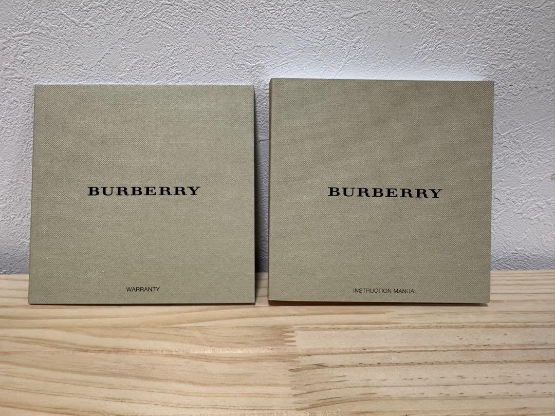 BURBERRY 腕時計 BU1863 ローズゴールド ブラック レザー