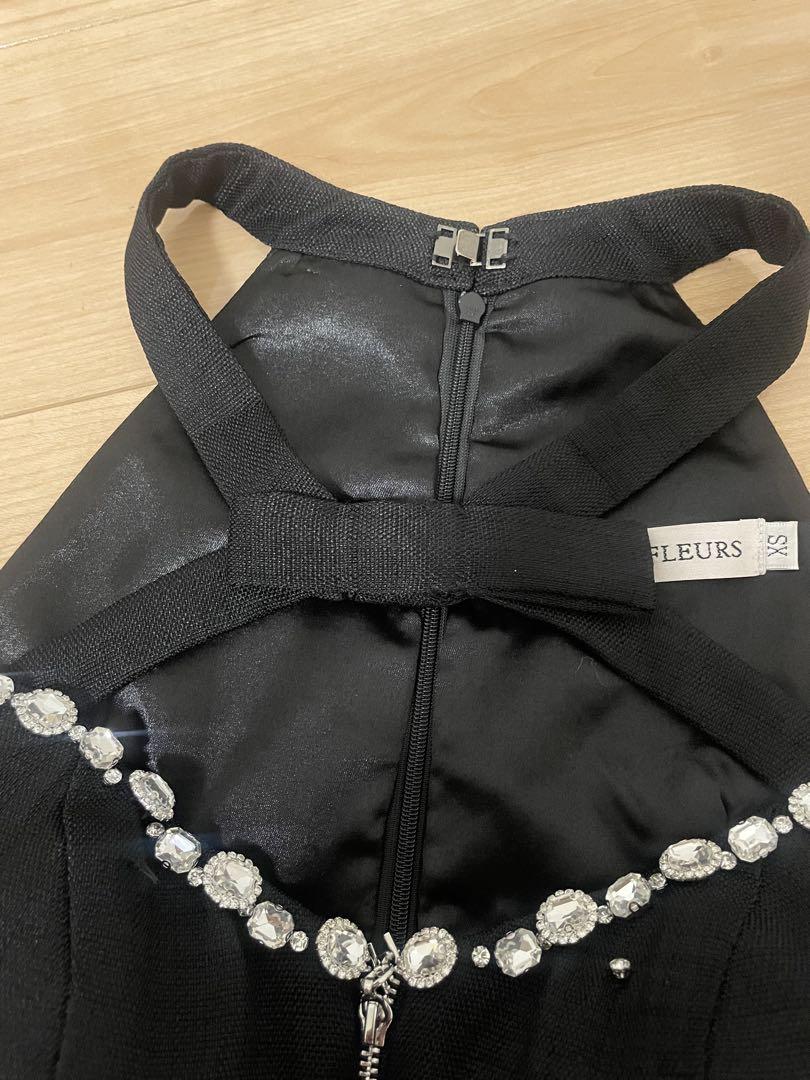 ROBE de FLEURS ローブドフルール　キャバドレス XSサイズ