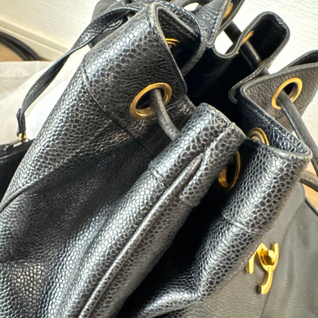 CHANEL シャネル リュック・デイパック2番台 キャビアスキンココマーク CHANEL シャネル リュック・デイパック2番台 キャビアスキンココマーク