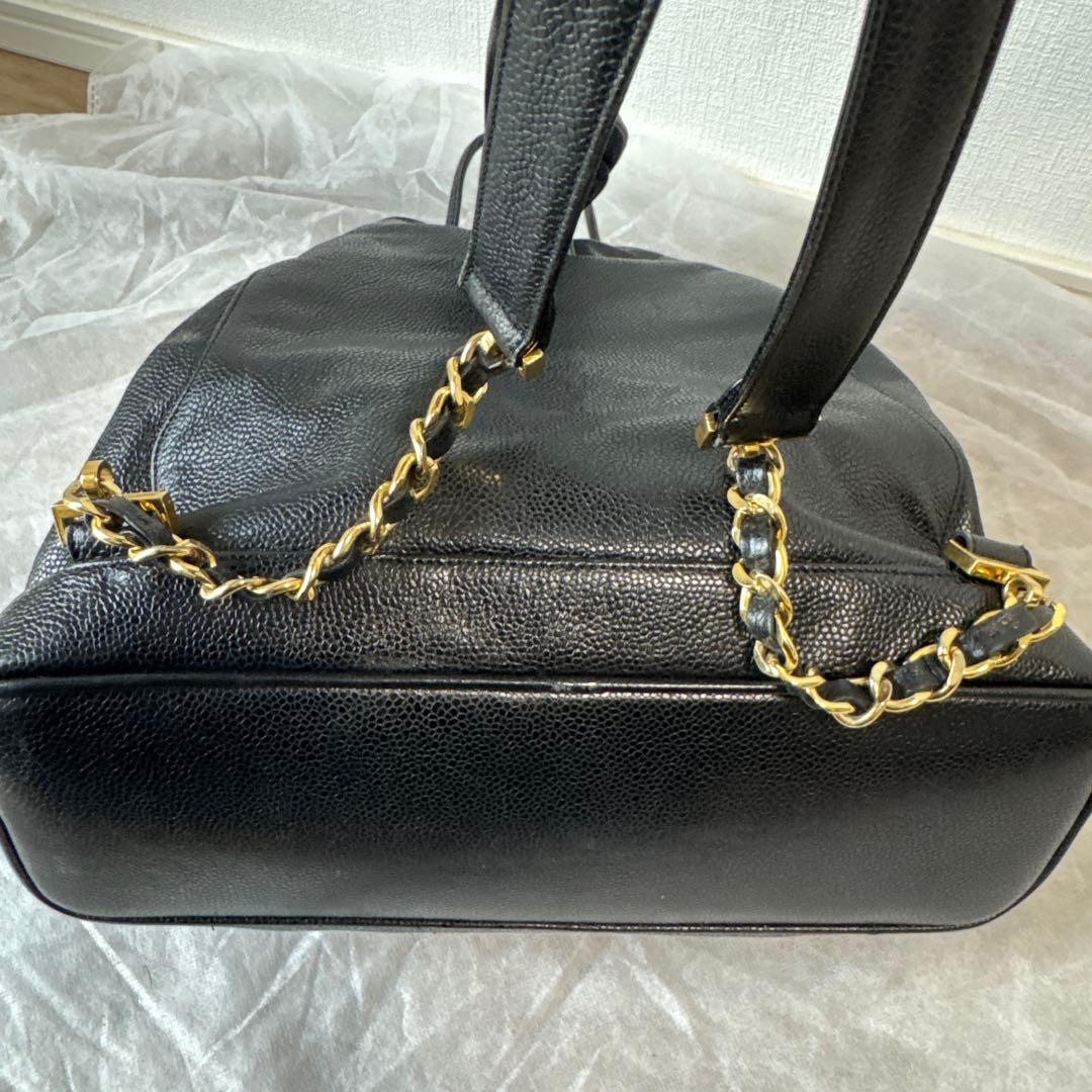 CHANEL シャネル リュック・デイパック2番台 キャビアスキンココマーク CHANEL シャネル リュック・デイパック2番台 キャビアスキンココマーク