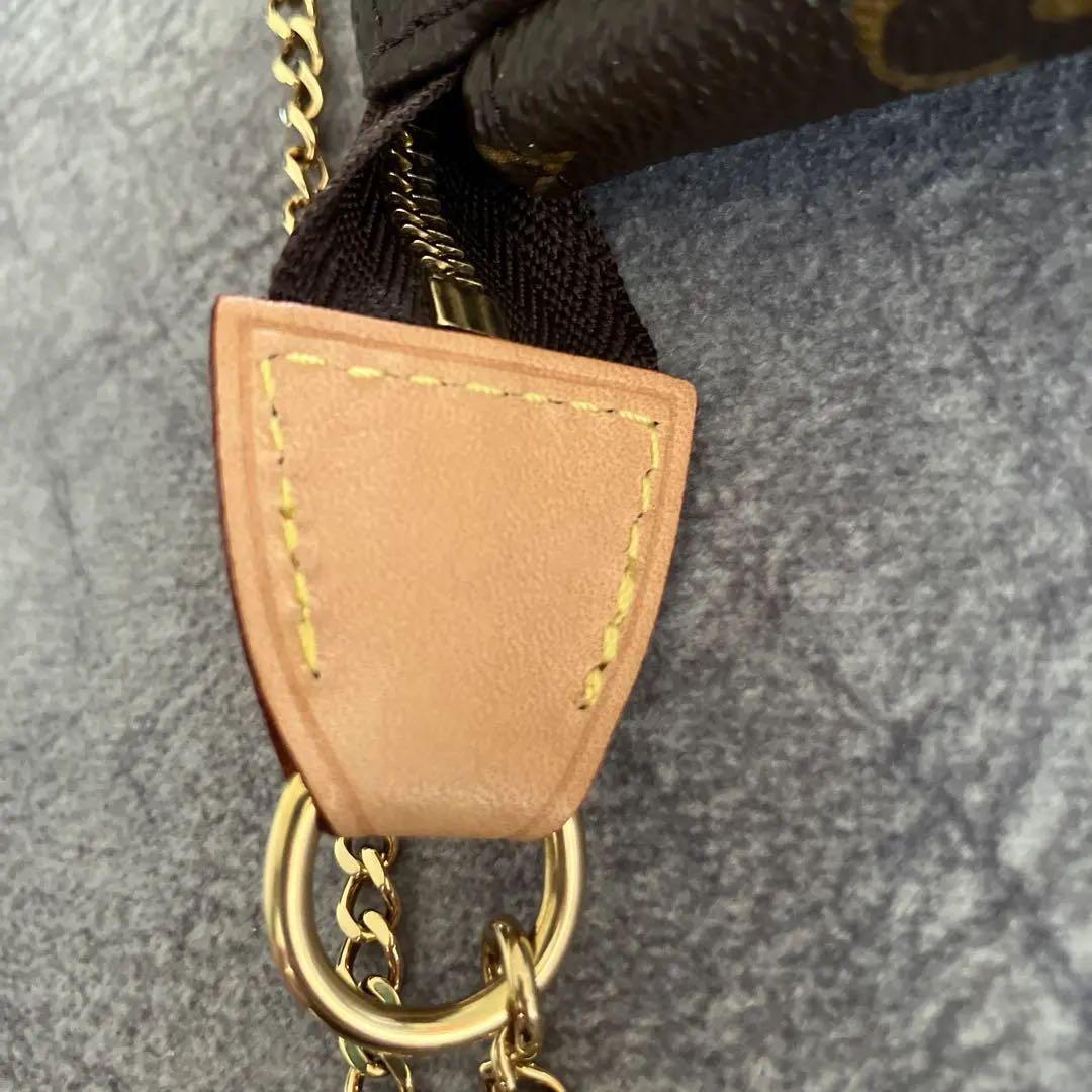 【美品】ルイヴィトン モノグラム ミニポシェット アクセソワール M58009 【美品】ルイヴィトン モノグラム ミニポシェット アクセソワール M58009