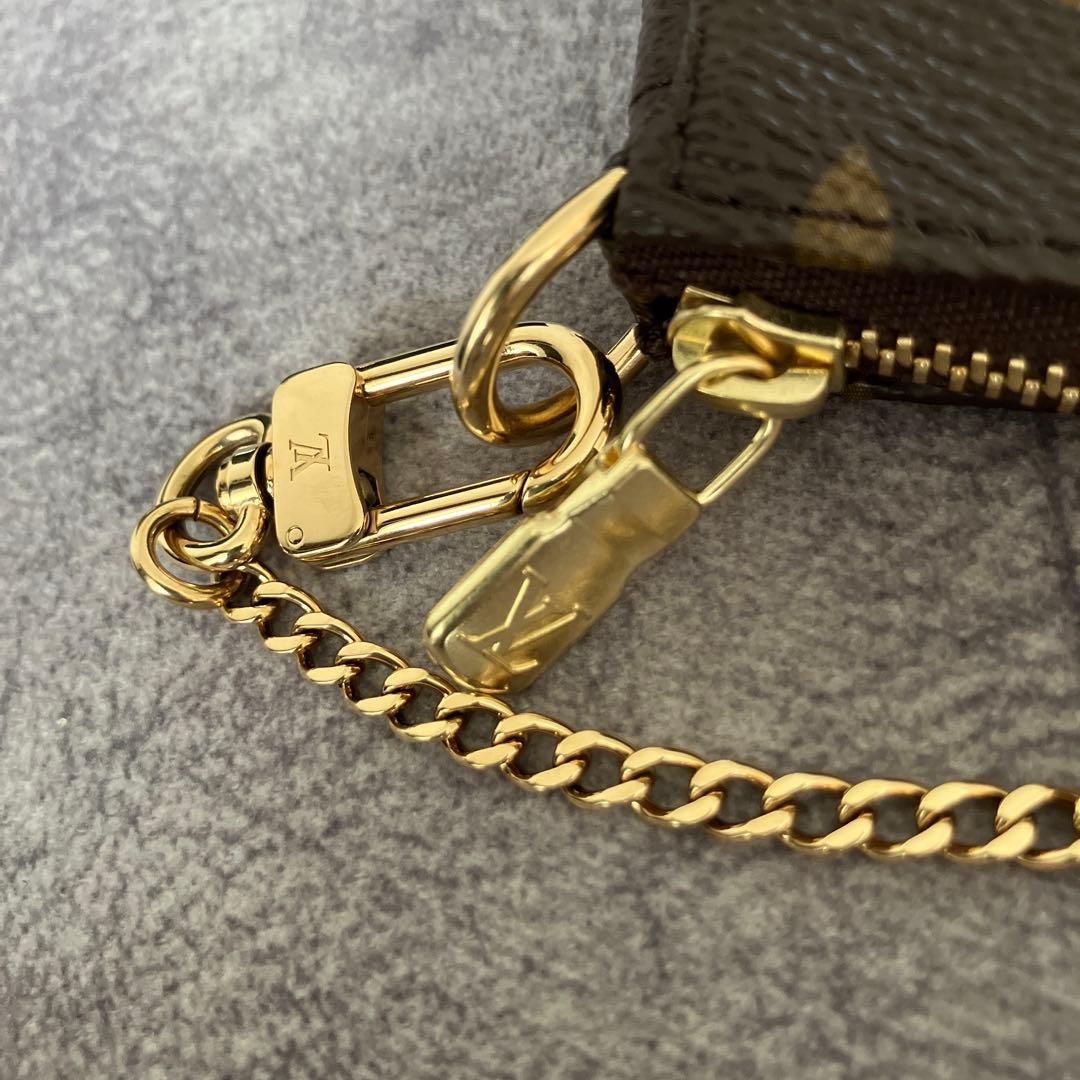 【美品】ルイヴィトン モノグラム ミニポシェット アクセソワール M58009 【美品】ルイヴィトン モノグラム ミニポシェット アクセソワール M58009