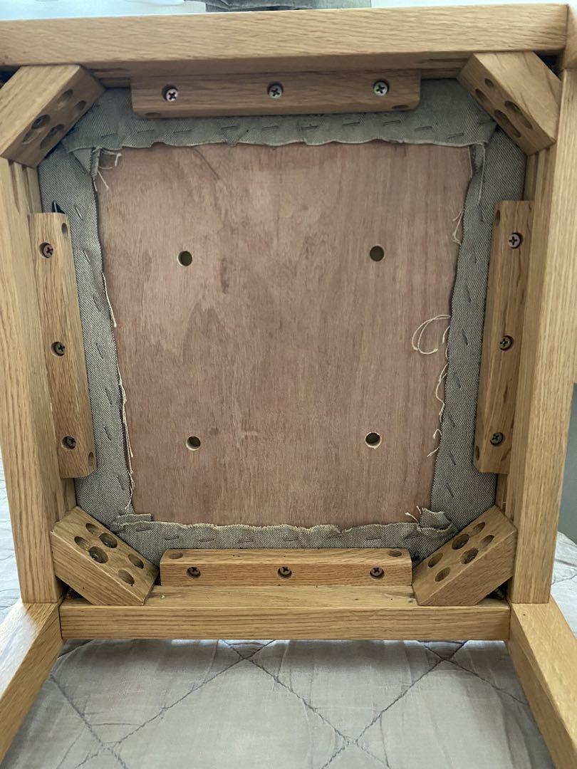 美品　無印良品　オーク材　椅子①
