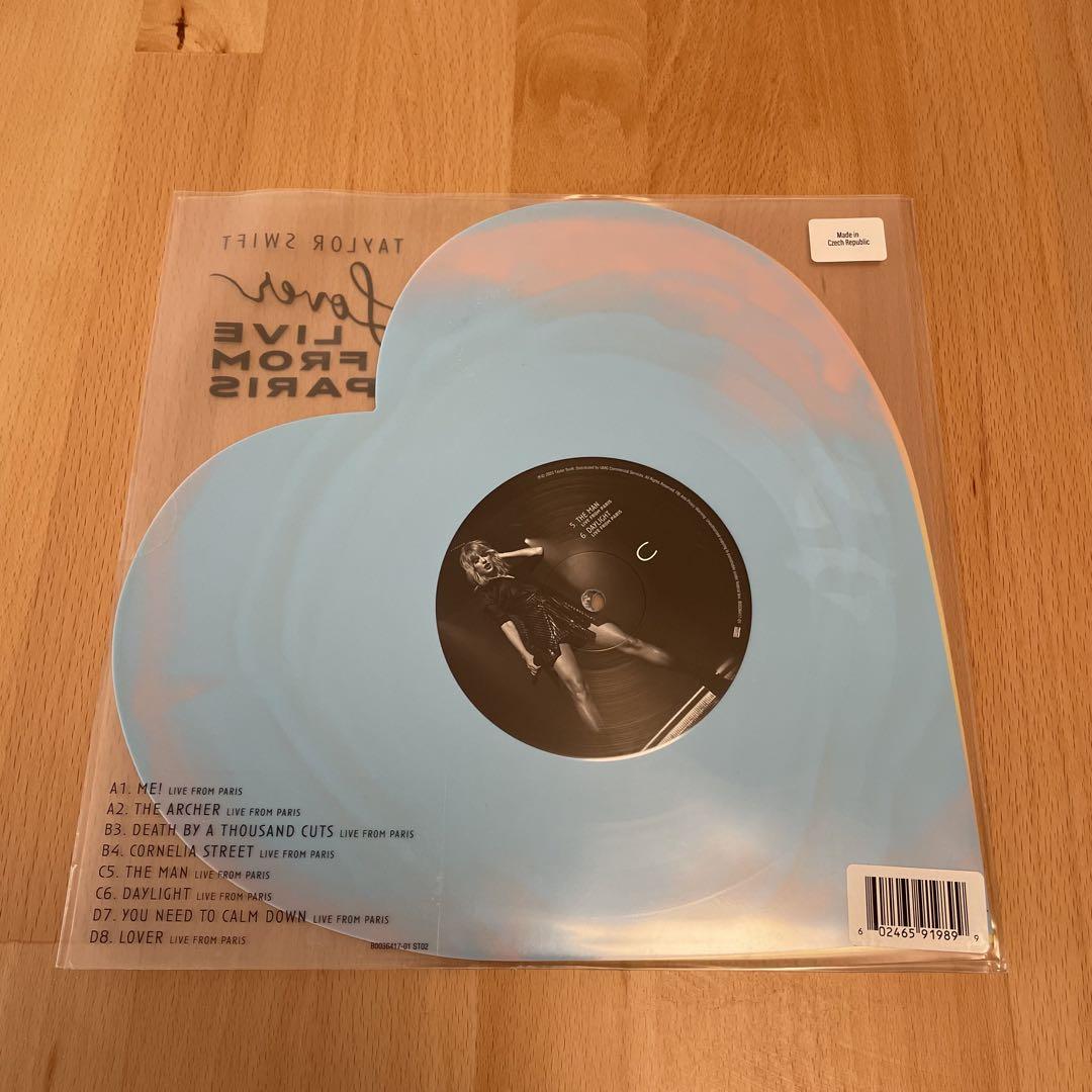 Taylor Swift Lover LIVE FROM PARIS レコード