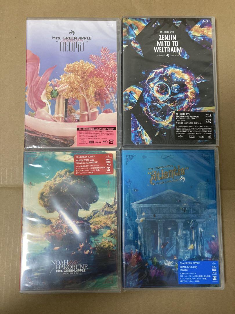 Mrs.GREEN APPLE Blu-ray 4作品 - メルカリ